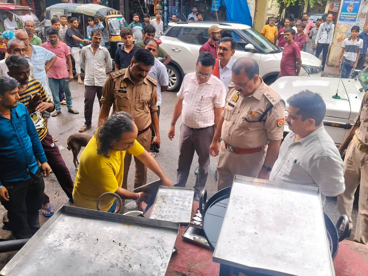 Raids conducted on sweet shops; six samples collected.