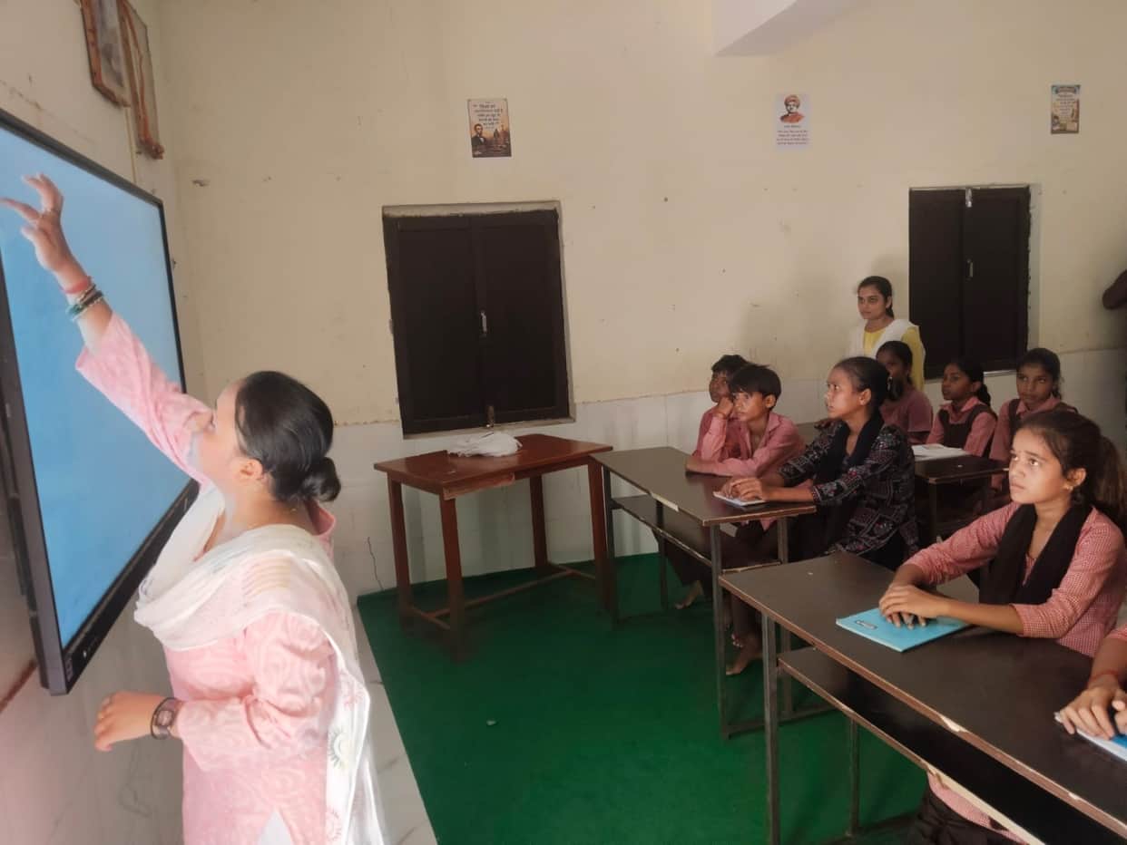 Smart classrooms and science labs transform the face of the government school