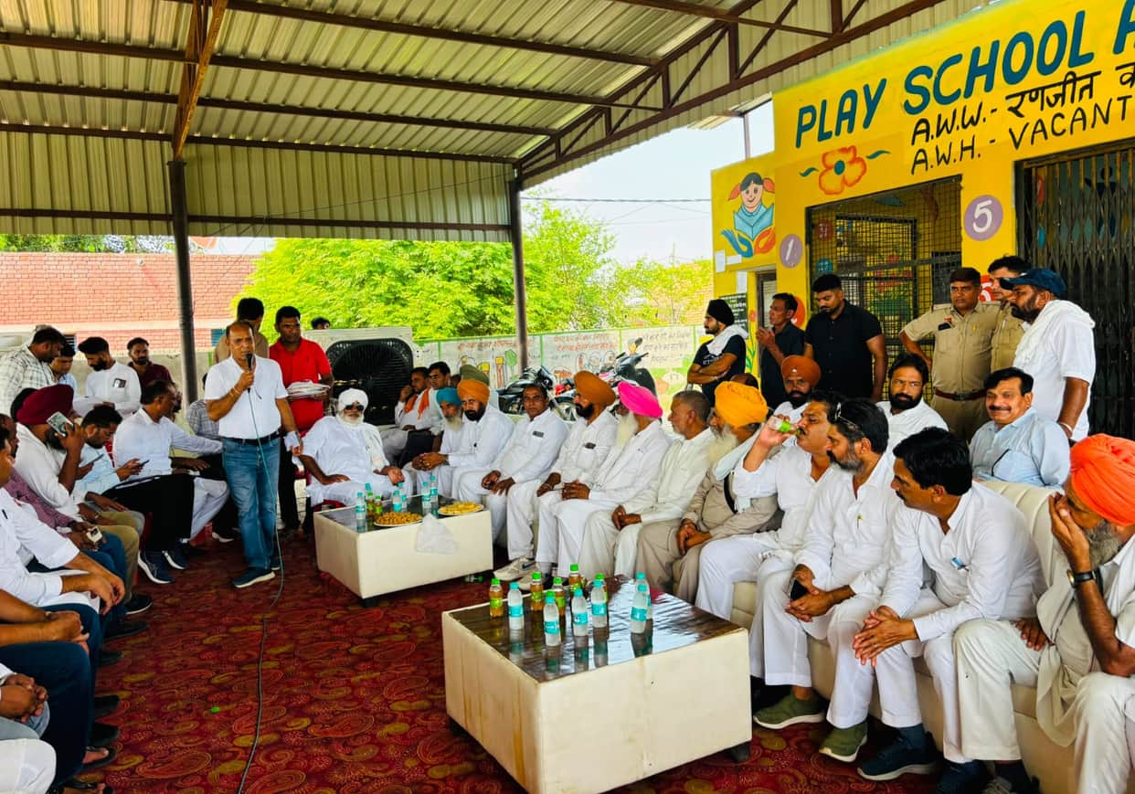 The MLA laid the foundation stone for the construction of an interlocking-block road.