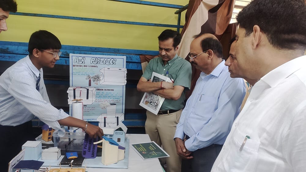 Students from 12 districts showcased their talent at the science exhibition.
