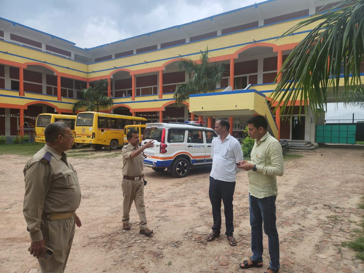10 school vehicles challaned, 3 seized during inspection.