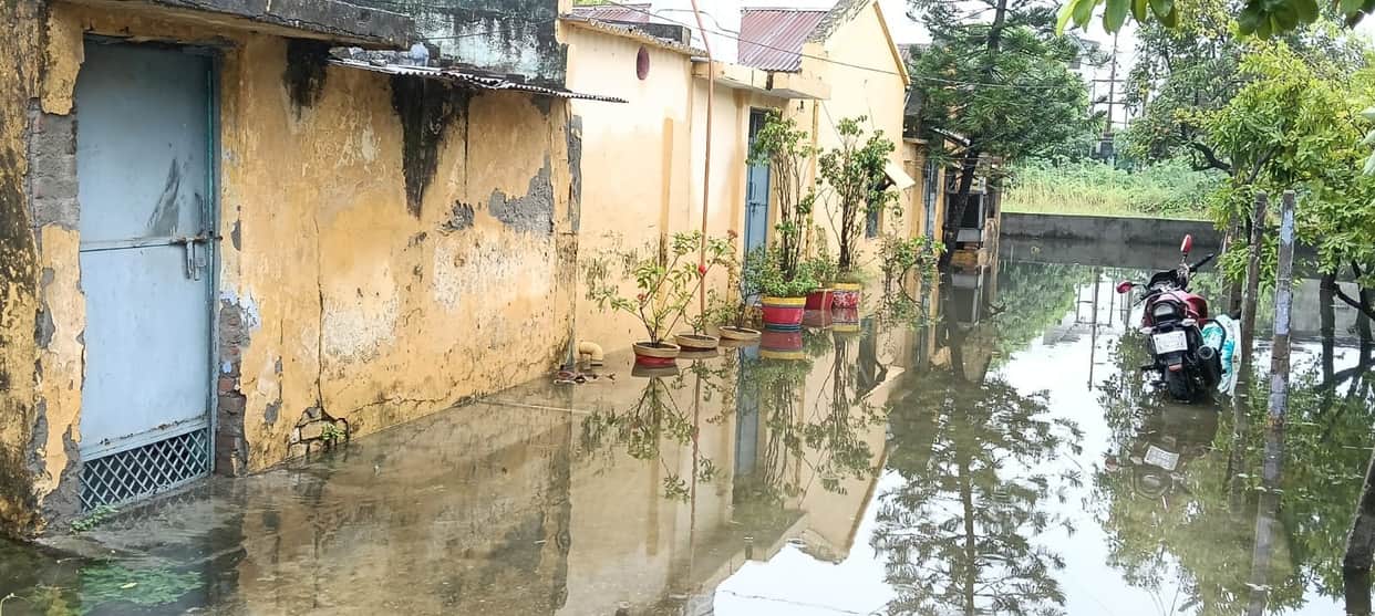 Kashipur receives 170 mm of rainfall; daily life disrupted by waterlogging.