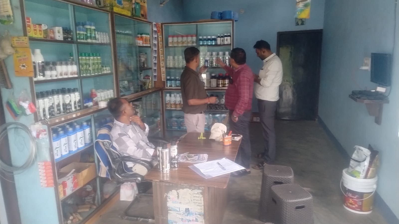 कृषि विभाग ने की अनियमितता पर कार्रवाई