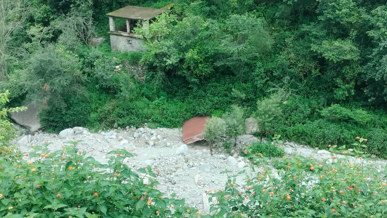 The floodwaters receded, but the mills did not turn; three watermills have remained buried under debris for a year.