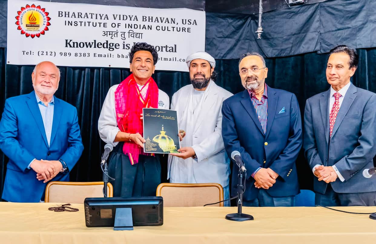 Ajmer Sharif Sufi philosophy resonated in New York religious leaders delivered a message of unity