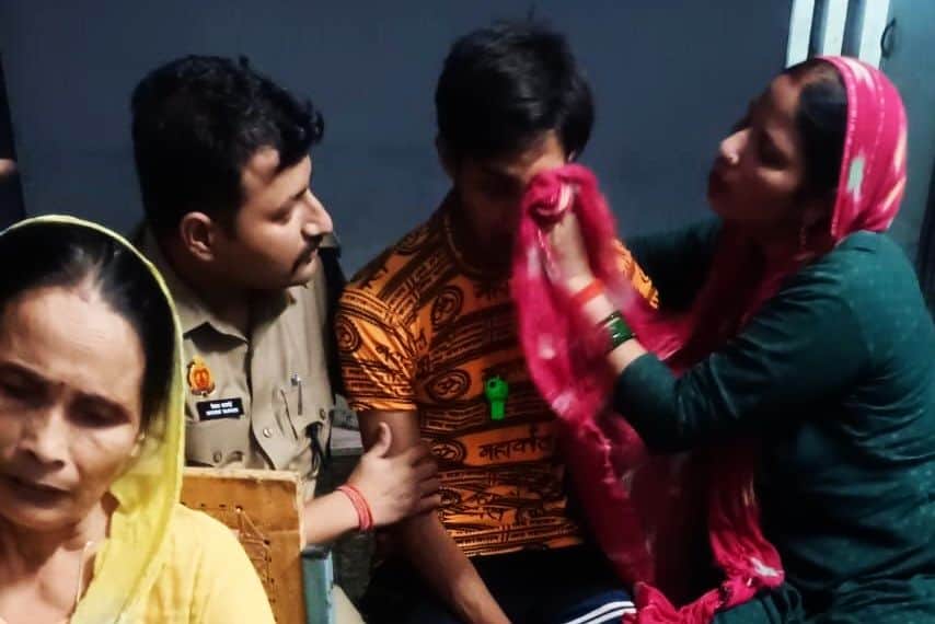 A mother's heart-wrenching grief... she pressed her ear against her son's chest, listening to his heartbeat.