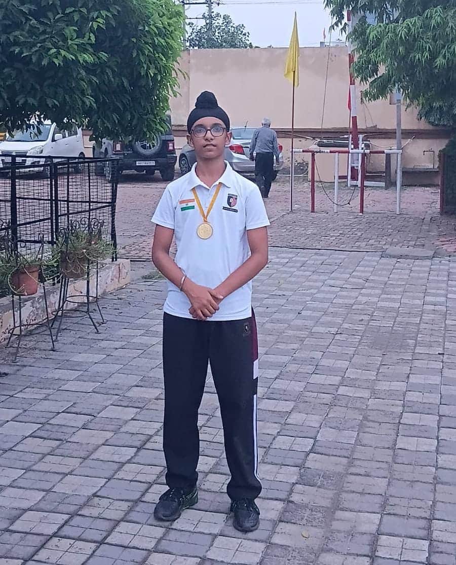 Raninder wins the shooting championship