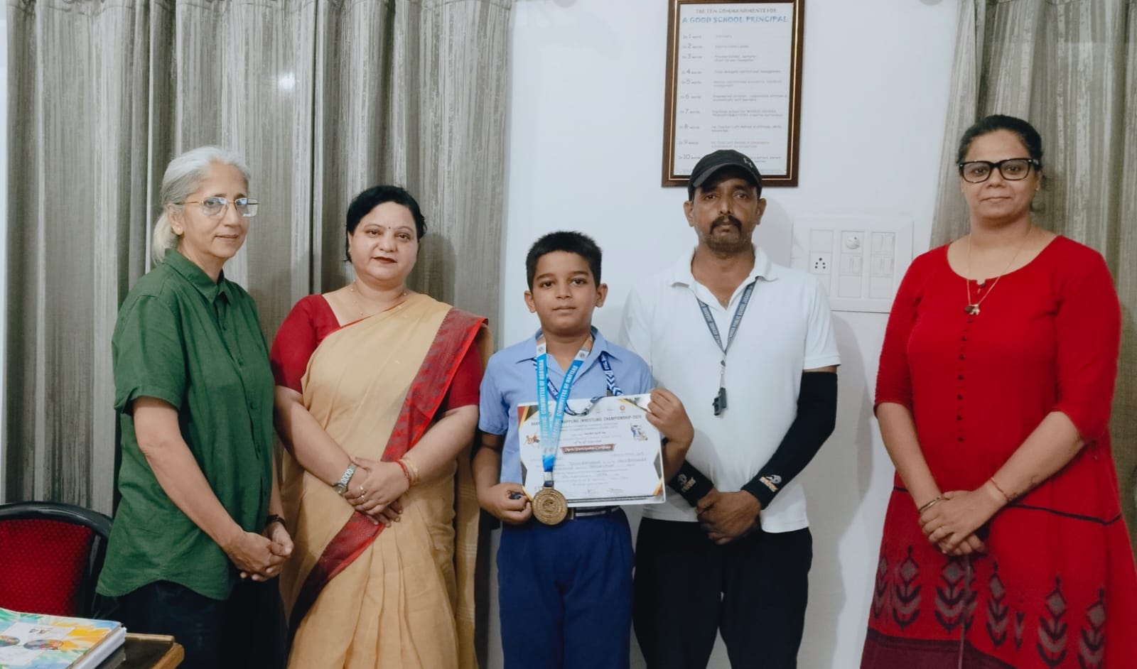 Divyam and Shivanshi selected for the national-level competition