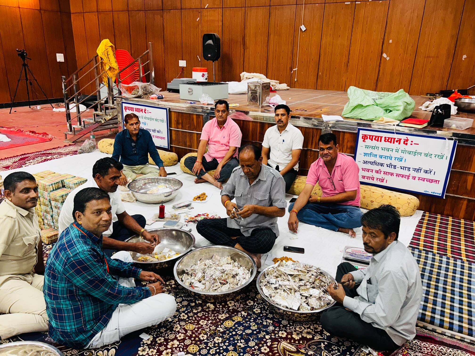 श्री सांवलिया सेठ मंदिर मे अद्धभुत दान
