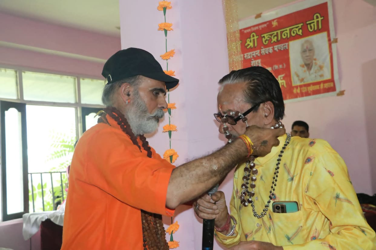 Pt. Sunil Tyagi became the successor of the spiritual tradition of Shiv Shakti Dham