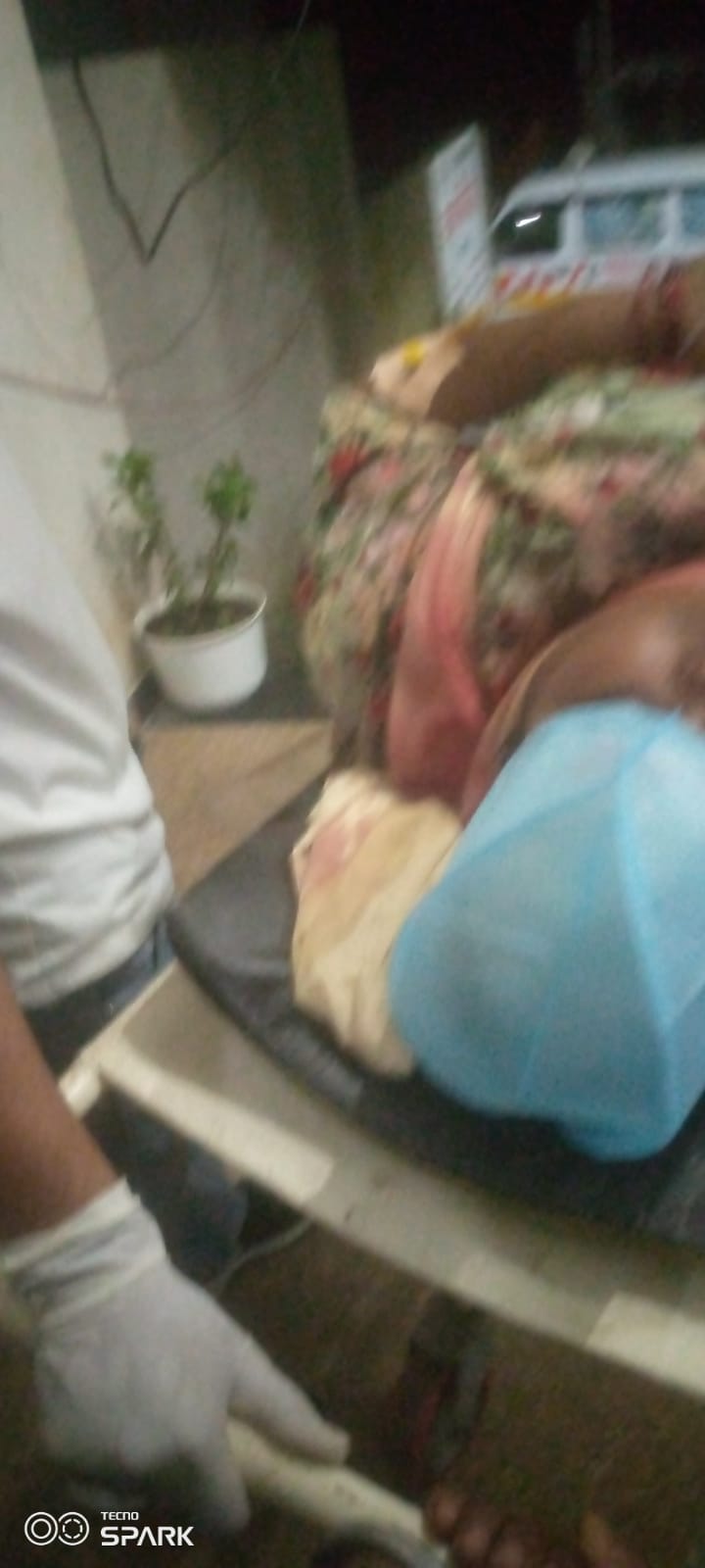 Three injured in vehicle collision; woman referred to Meerut.