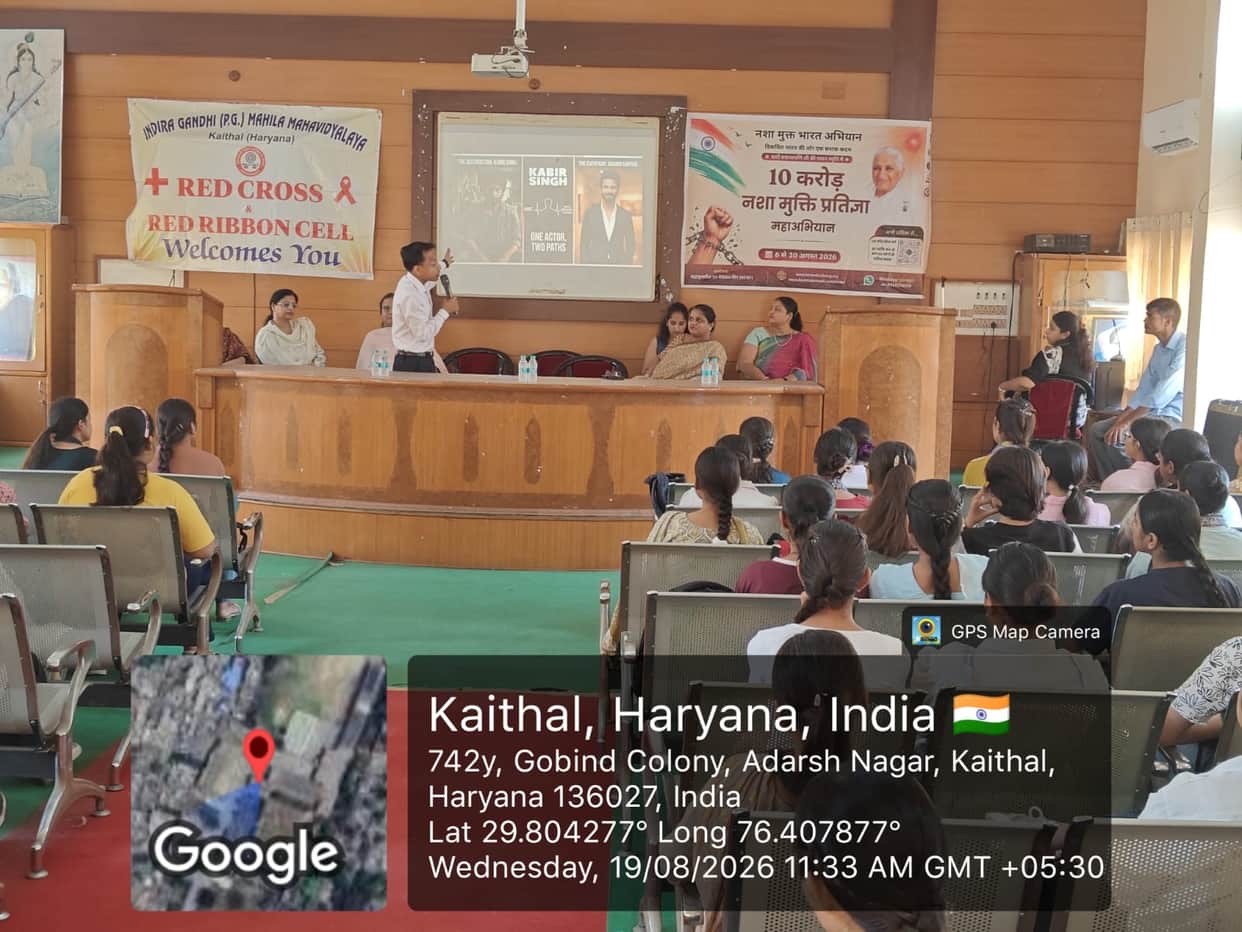 Educated female students about the harmful effects of substance abuse.
