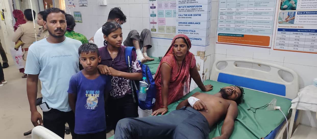 Uproar after the land was not vacated, 3 people poured diesel on themselves