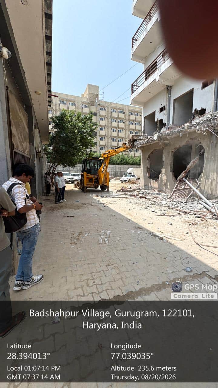 13 constructions demolished, 18 sealed, one and a half acres of land freed from encroachment