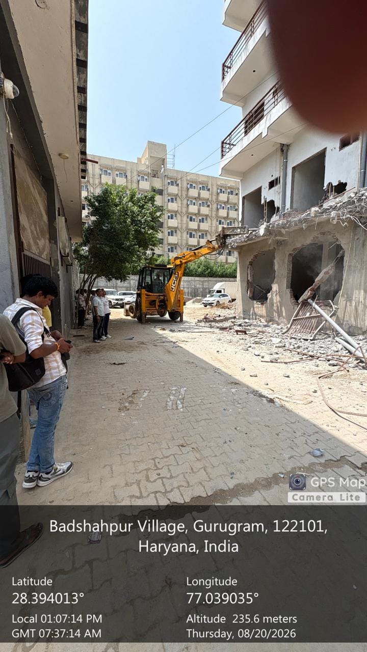 13 constructions demolished, 18 sealed, one and a half acres of land freed from encroachment