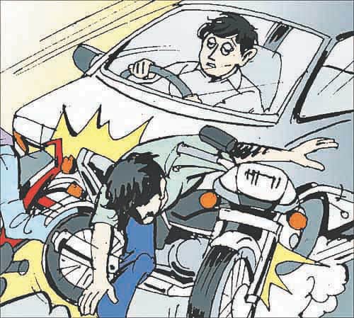 Youth dies in bike collision; Max vehicle runs over vegetable vendor.