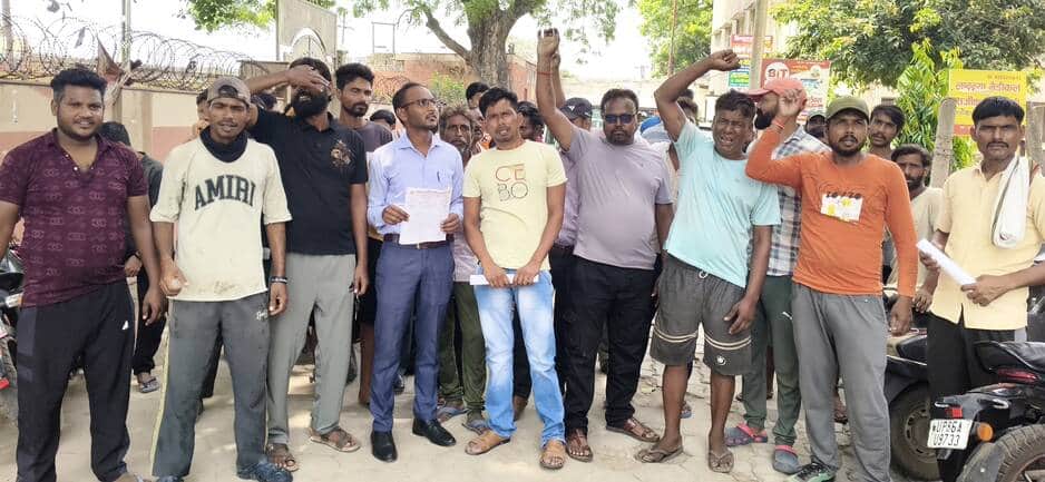 Outsourced sanitation workers furious over non-payment of wages; threaten to strike.