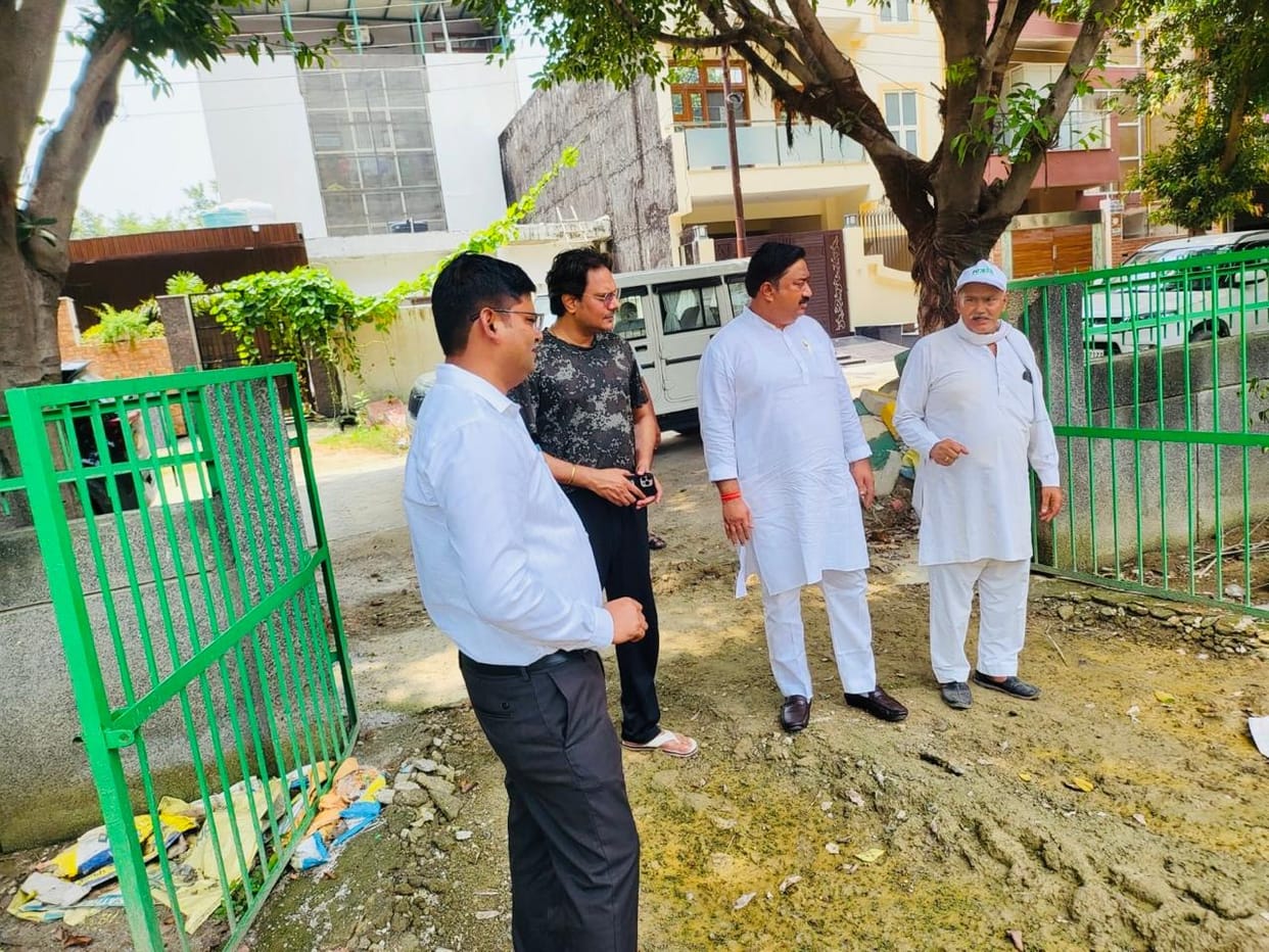 Officials took stock of the dilapidated condition of the parks.