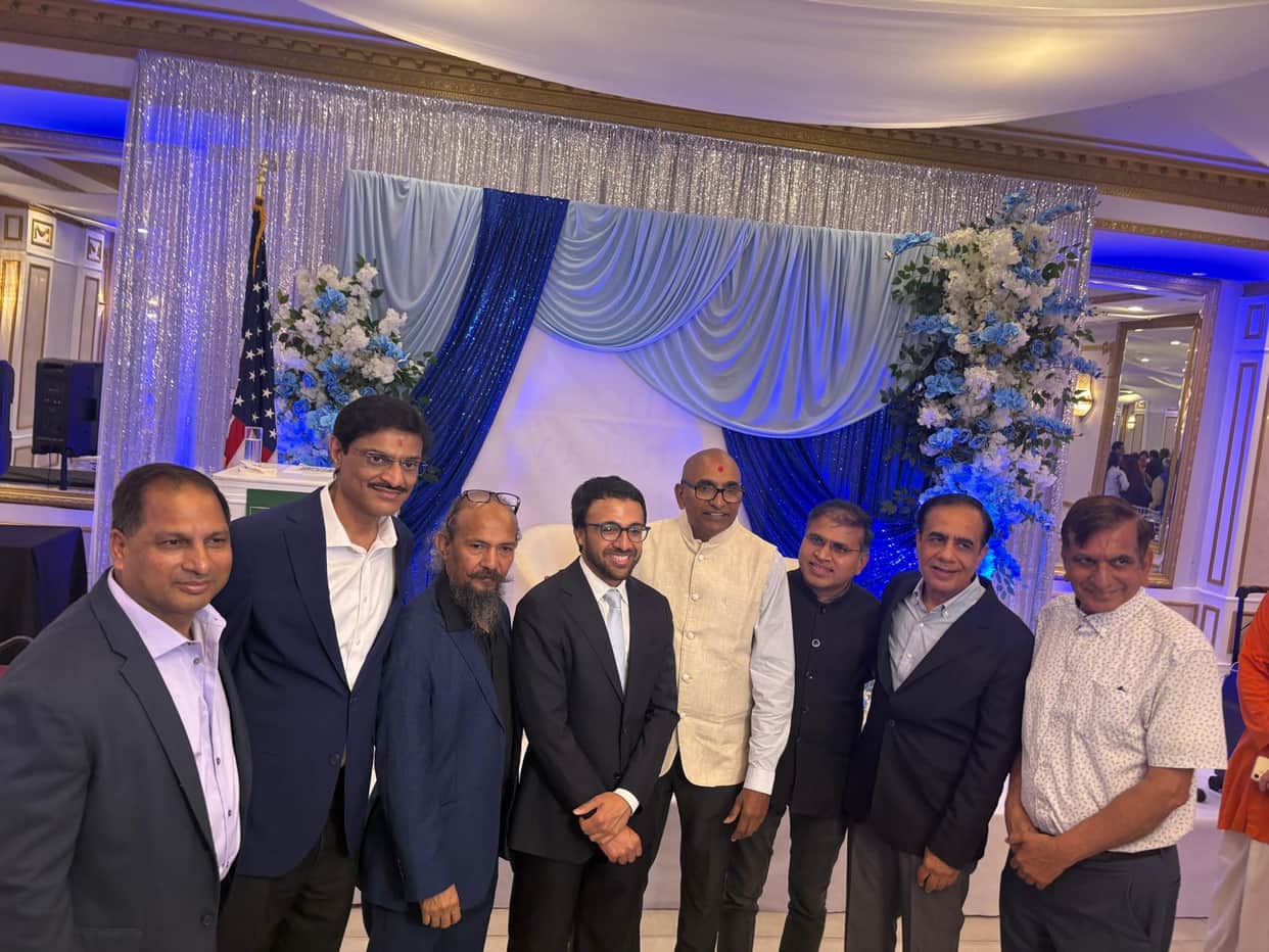Mandi Dhanaura's son shines in US politics.