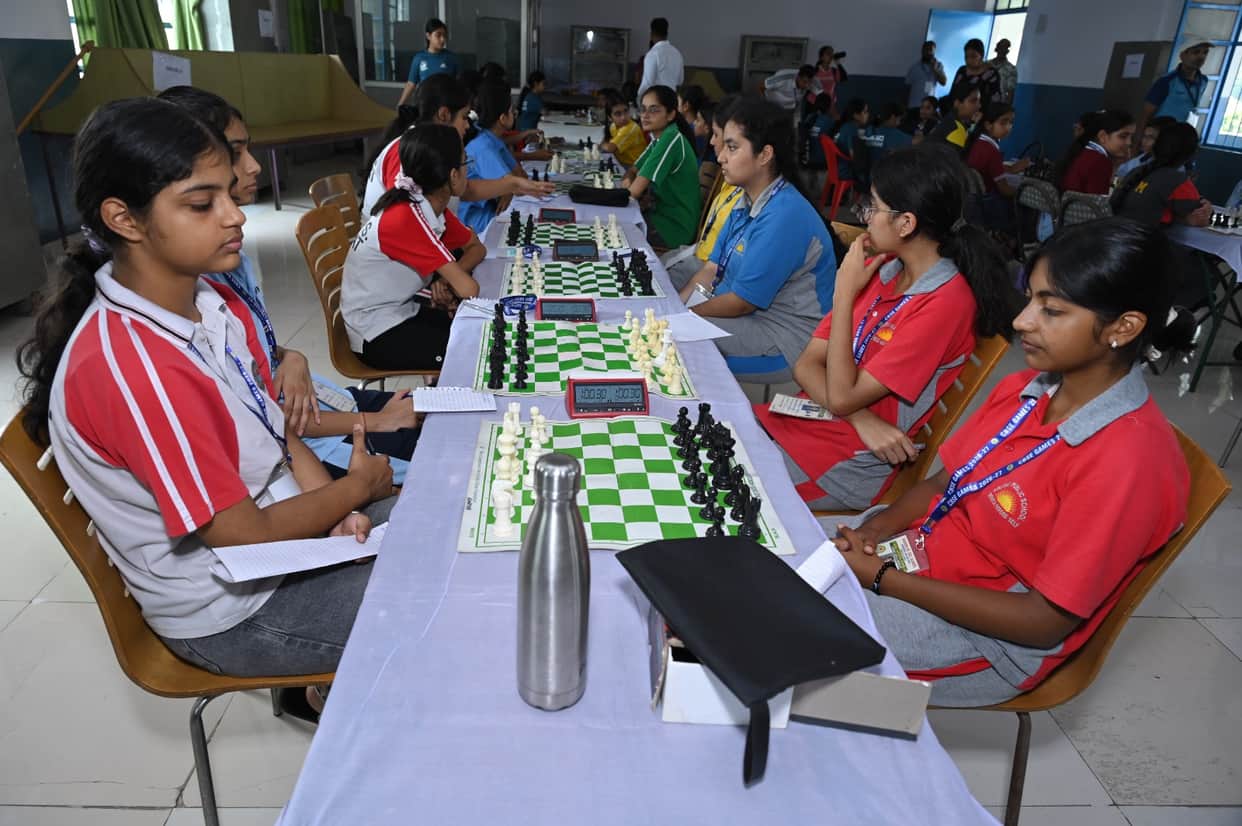 Inauguration of the CBSE North Zone Girls' Chess Competition