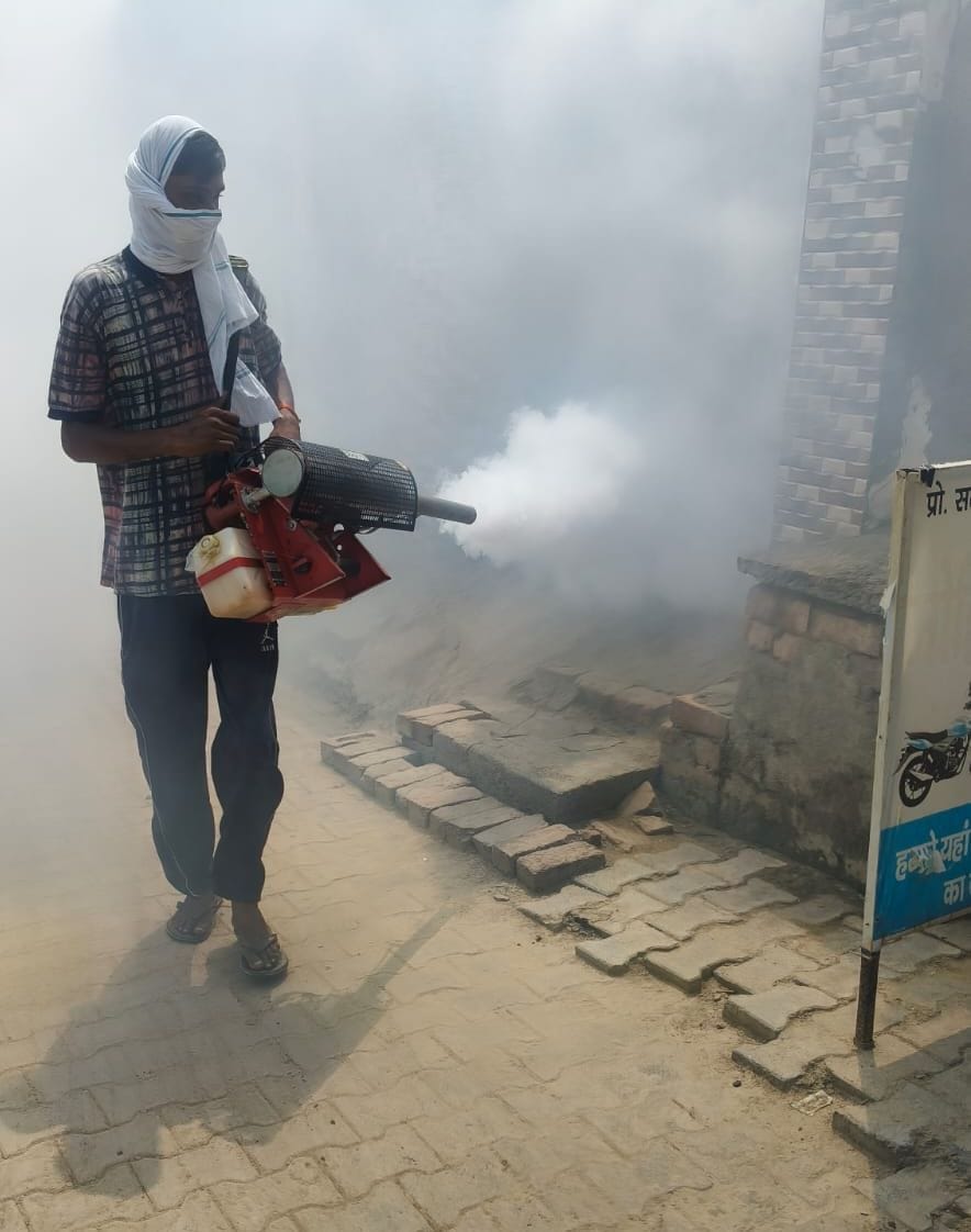 Dengue cases on the rise in the district; infection confirmed in two children.