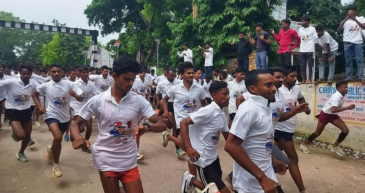 Prince Raj tops the race.