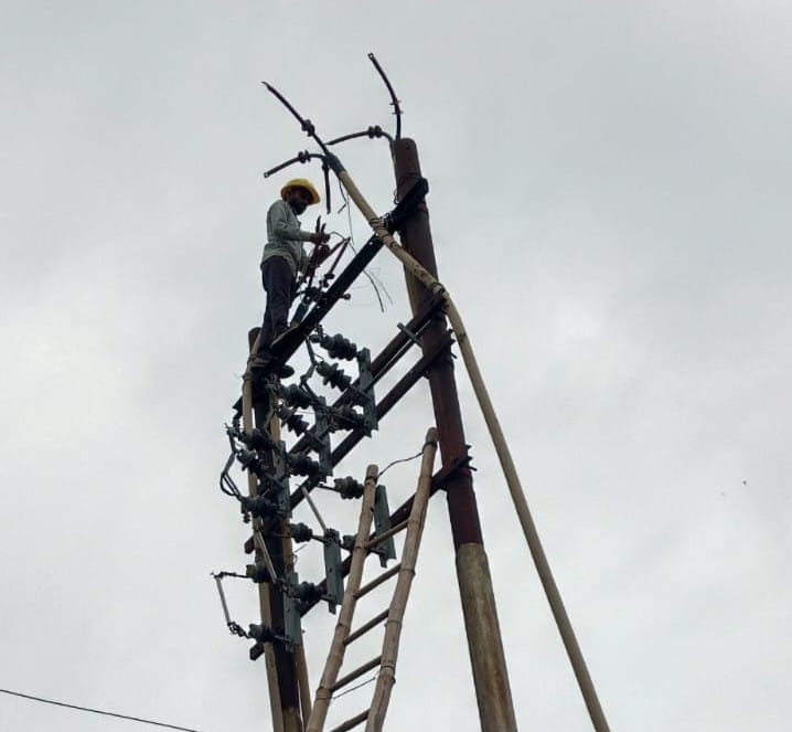 Power outages caused by blown fuses and burnt wires; consumers inconvenienced
