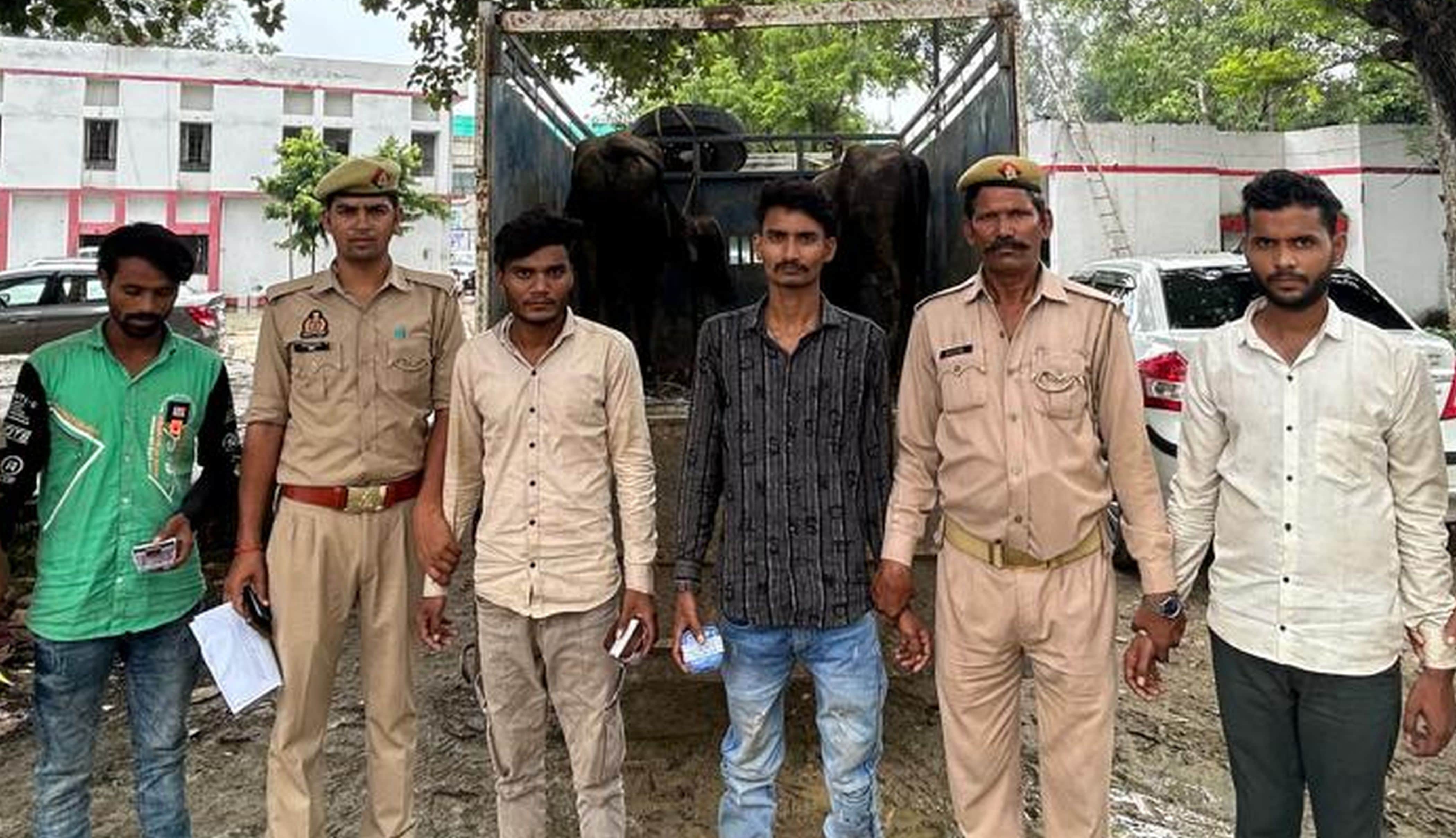 फोटो-30-मलवां थाने में पकड़े गए आरोपी। स्रोत: पुलिस