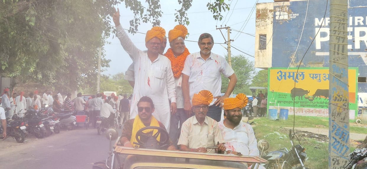 Dharmendra emerges victorious in PACS election; five candidates win.