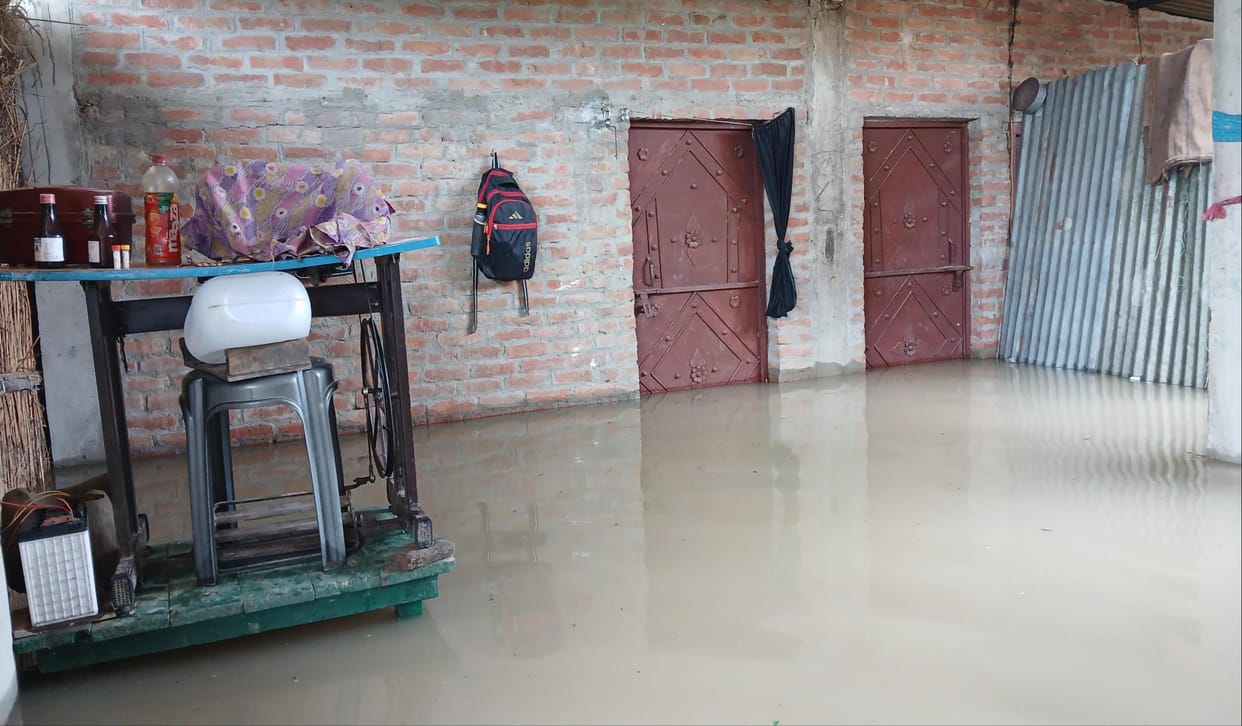 Water levels receded, but difficulties persist