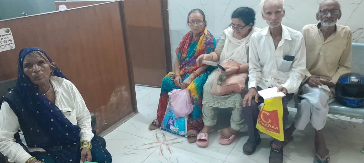 Elderly making repeated visits to Vikas Bhawan for pension; receiving no satisfactory answers.