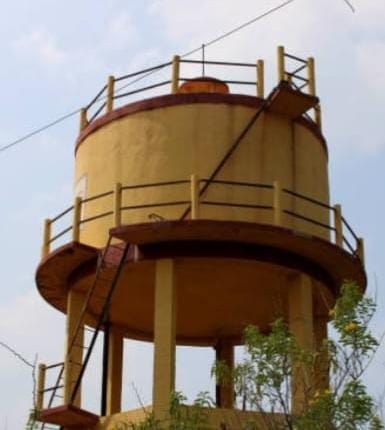 मेंहदावल में बनकर तैयार पानी की टंकी। संवाद