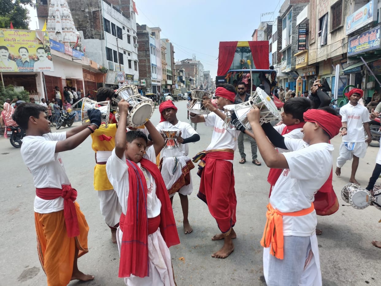 An outpouring of faith at the grand procession of Goddess Kali.