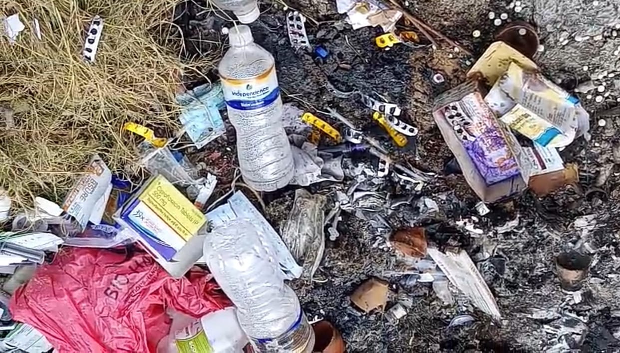 Video of burning medicine at CHC goes viral, orders for investigation