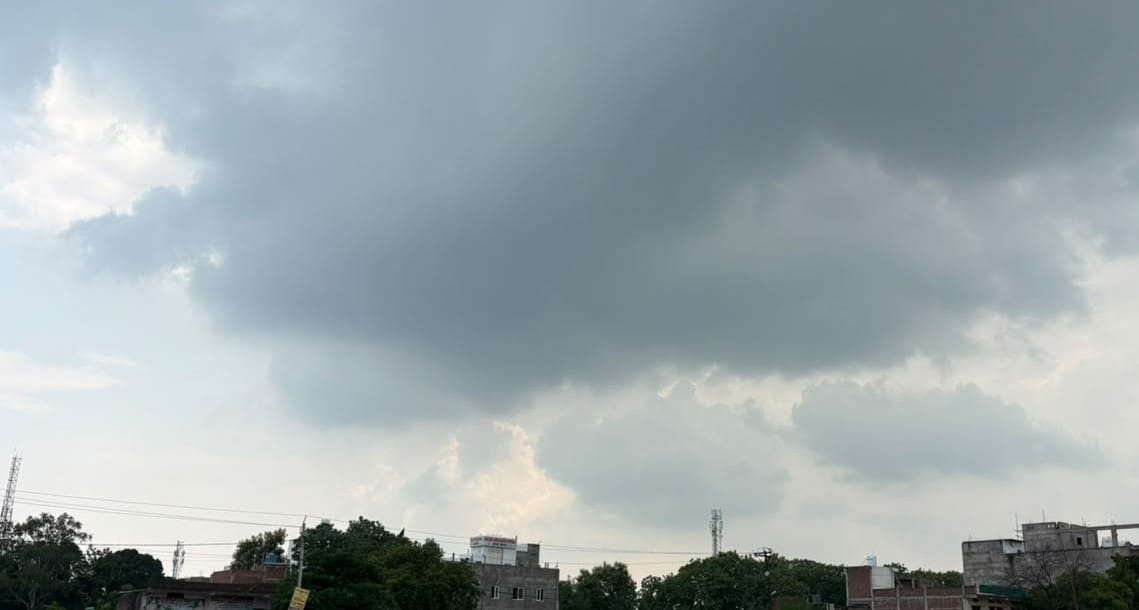 In some places, there was a drizzle, while elsewhere, the clouds tantalizingly passed by