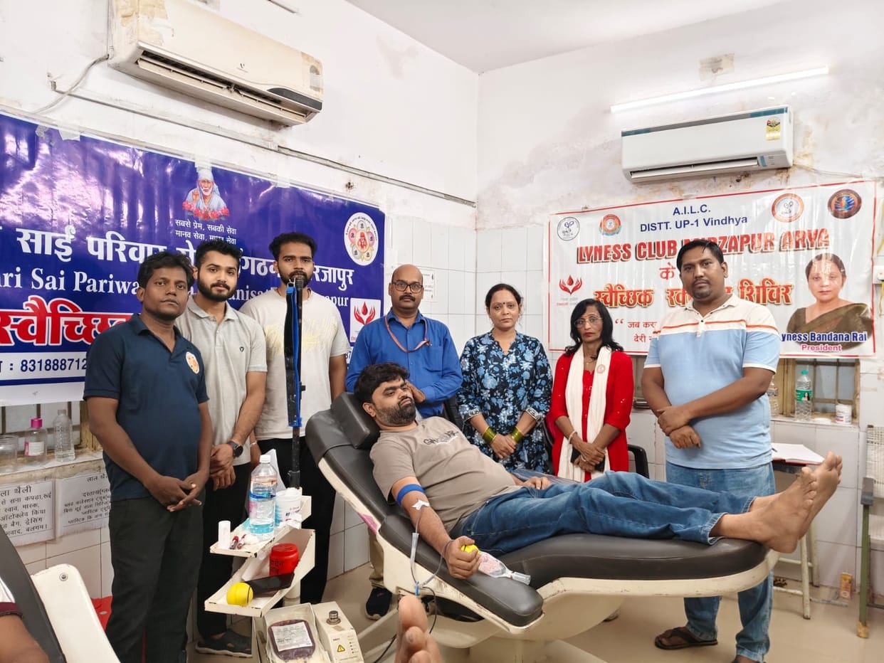 15 people registered, 10 donated blood.