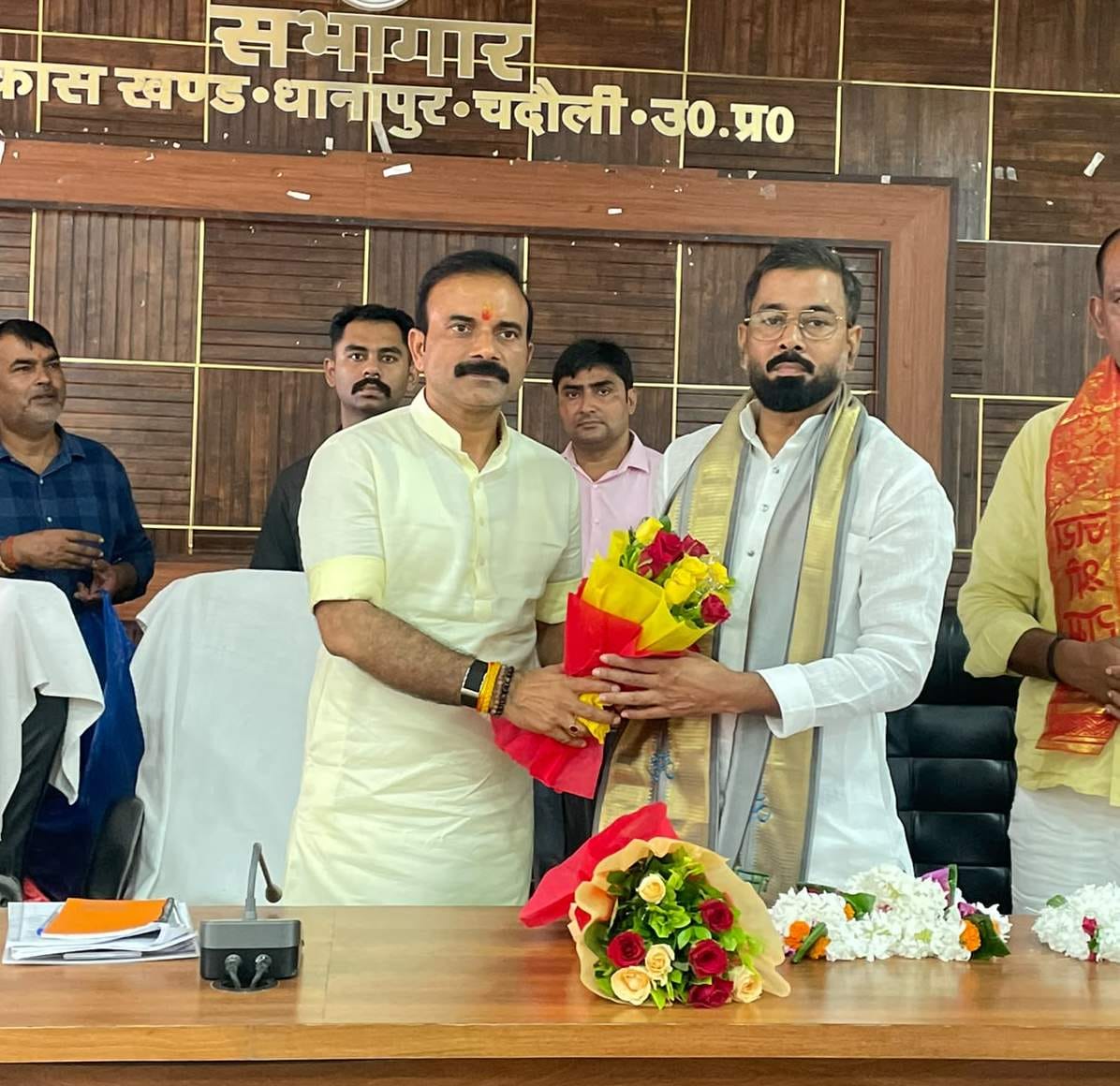 New office bearers felicitated