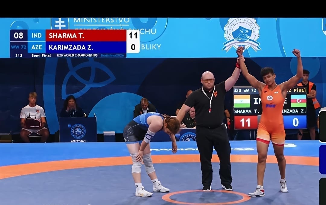 In the World Wrestling Championship in Slovakia, Bhaklana's daughter Tanu won the country's first medal, grabbing a silver.