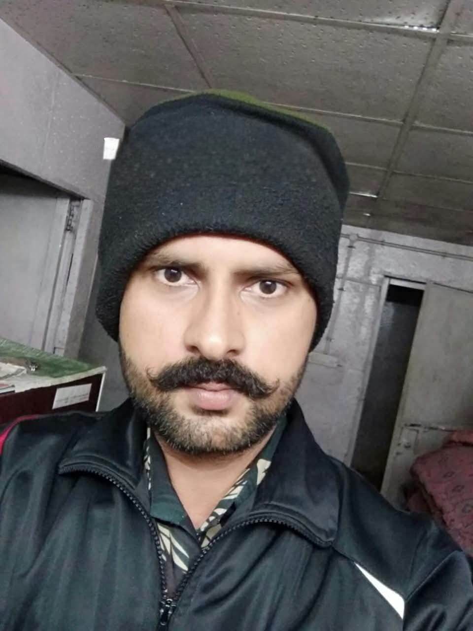 Tears welled up in every eye when Surendra's mortal remains, wrapped in