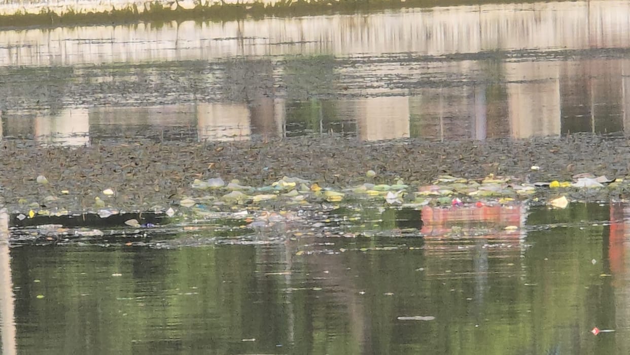 Rainwater and filthy drain water have once again entered the waterworks.