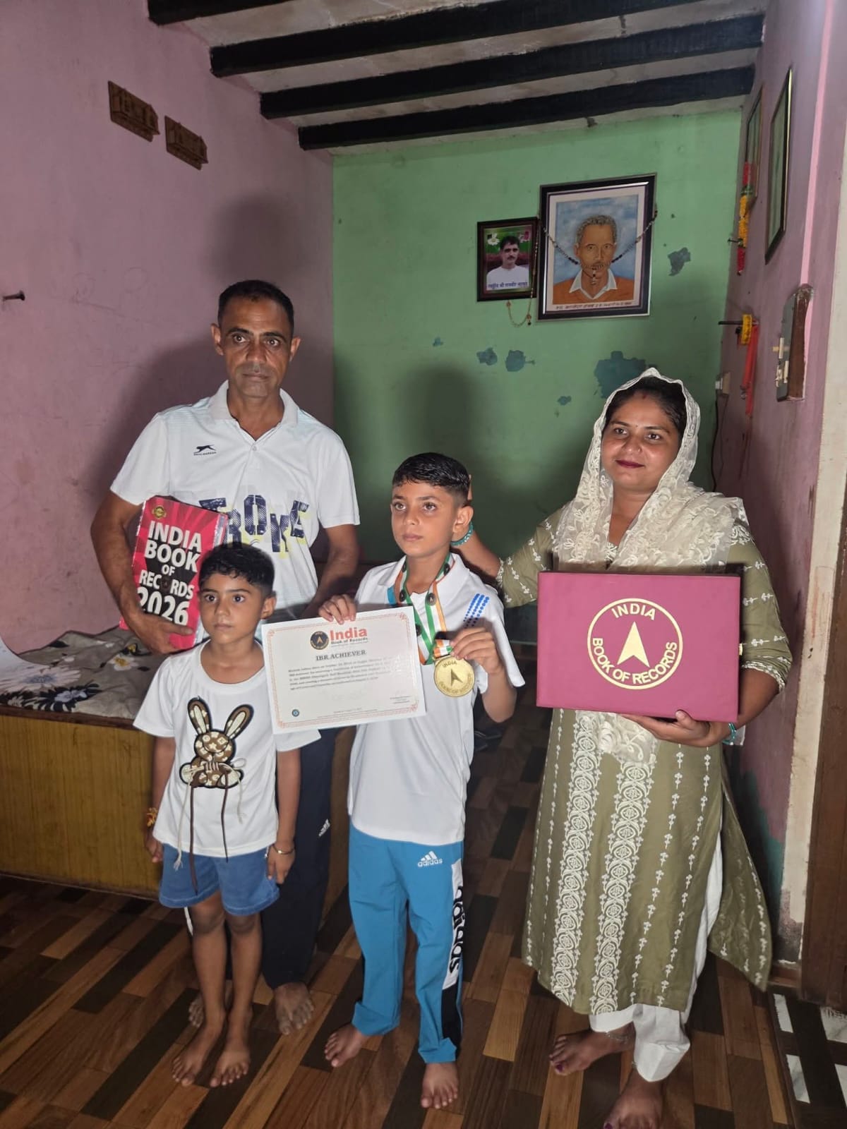 9-year-old Mayank Jakhar creates history; name entered in the India Book of Records.