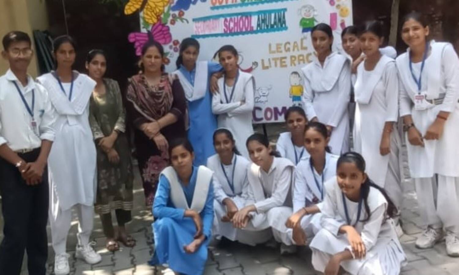 फोटो - राजकीय वरिष्ठ माध्यमिक विद्यालय छिछड़ाना में खंड स्तरीय प्रतियोगिता में विजेता रहे विद्या