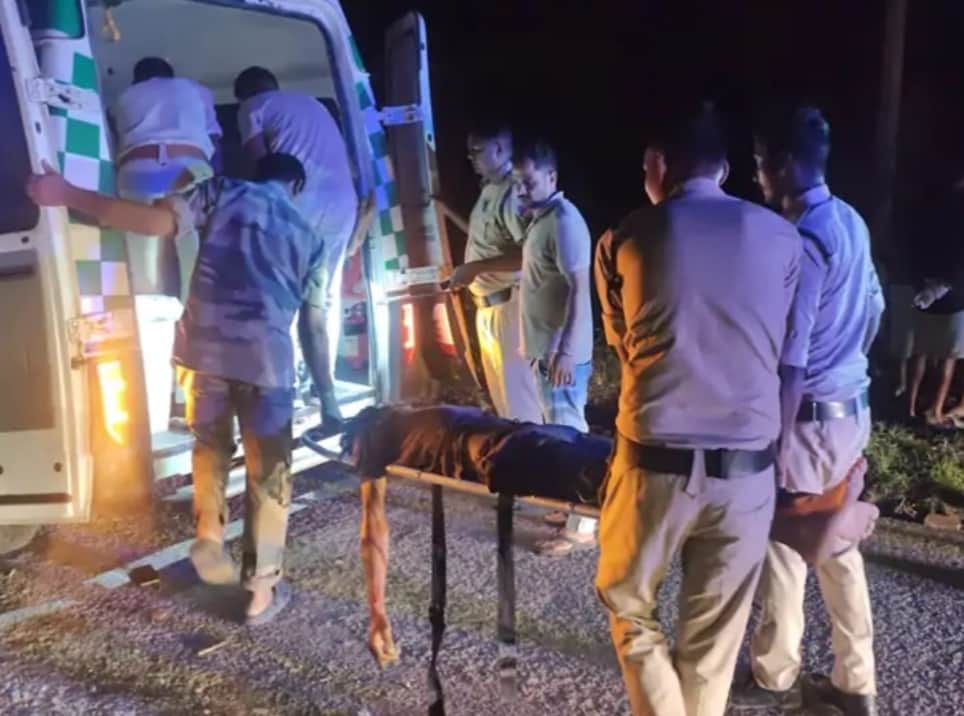 Three labourers killed, seven critical in high-speed pickup-truck collision.