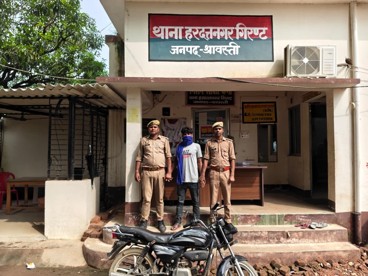One arrested with a stolen bike.