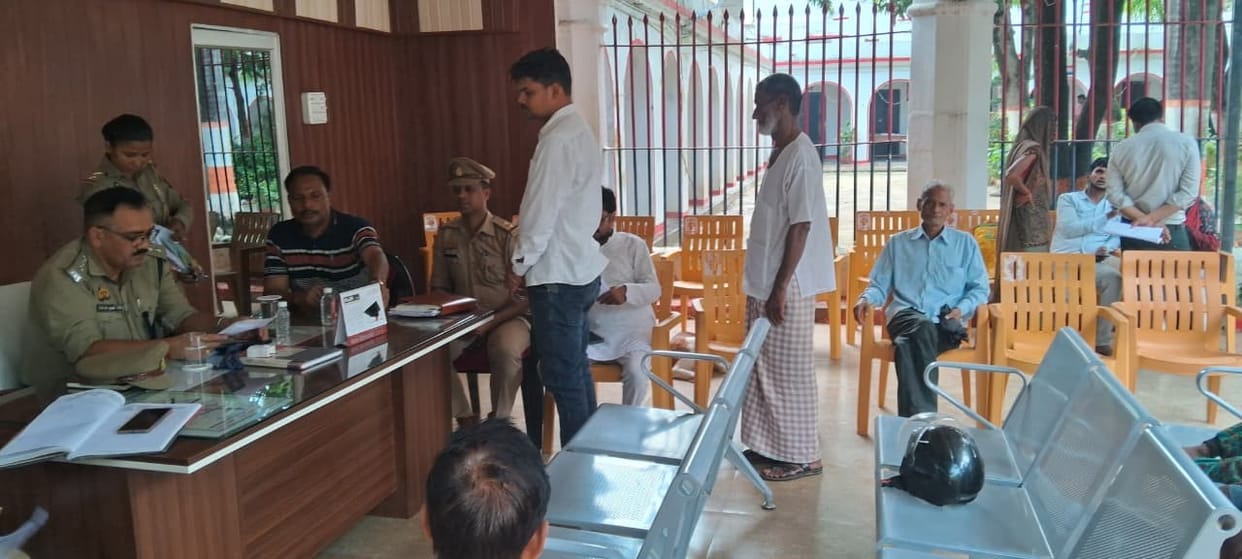 Police listened to the complaint, land dispute stalled