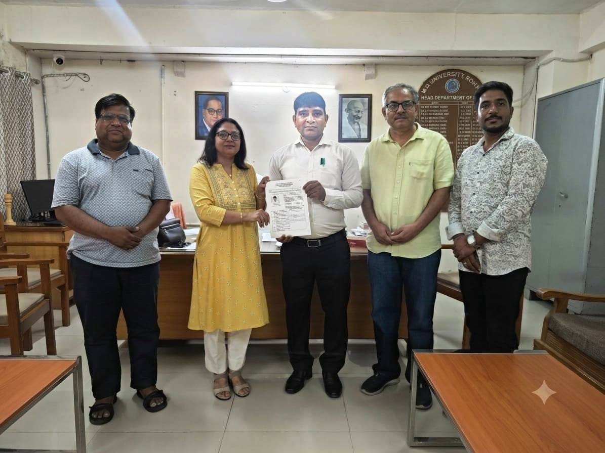MDU research scholar Pradeep appointed Chief Legal Assistant in Indian Railways.