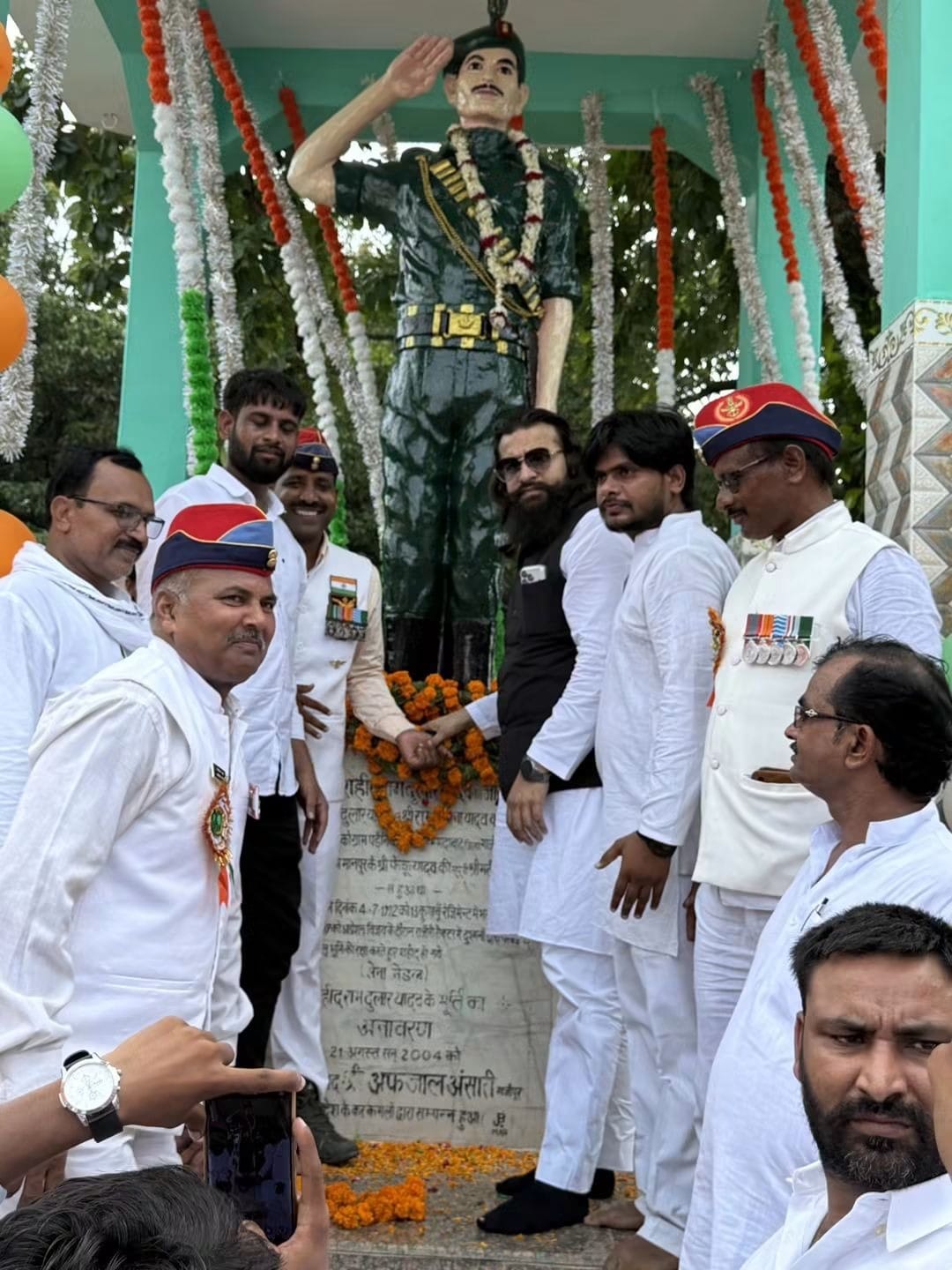 Ramdular's sacrifice increased the pride of the district