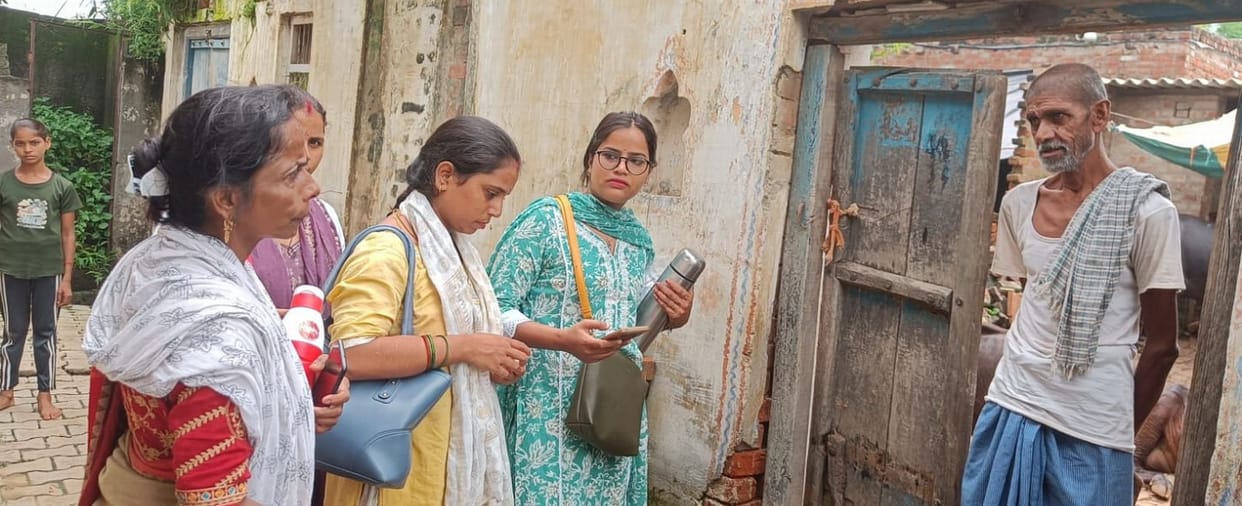Following the strictness of the CM office the Health Department Alerted and camps in Bibipur village