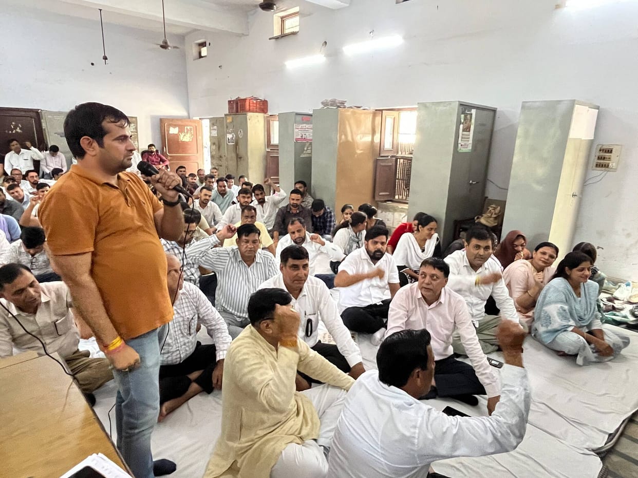 Patwaris extend strike by two more days; work to remain stalled on Monday and Tuesday as well.