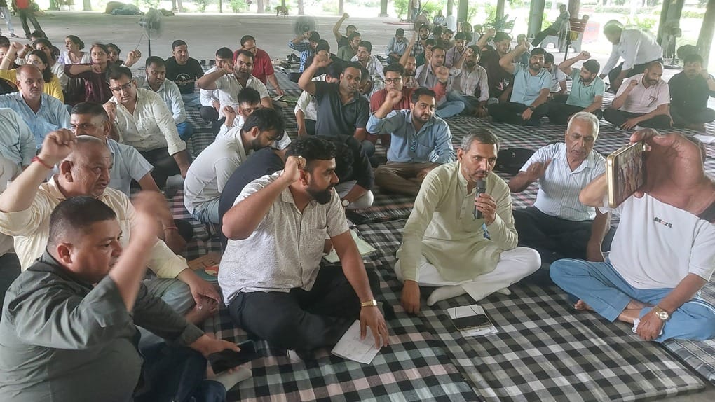 Work stalls due to Patwari-Kanungo strike; over 1,500 applications pending.